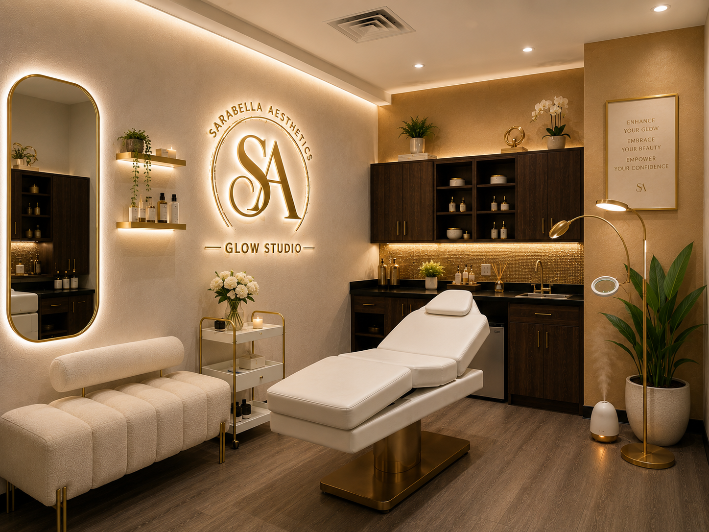 Sarabella Aesthetics treatment room
